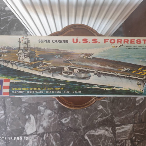 Revell Super Carrier USS Forrestal plastic model