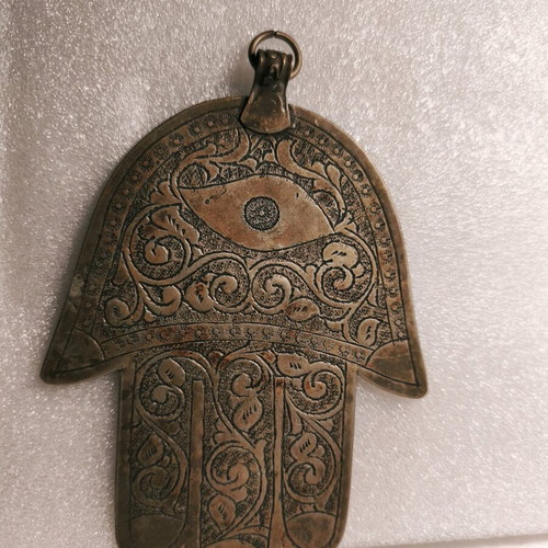Hamsa Hand of Fatima amulet used for protection