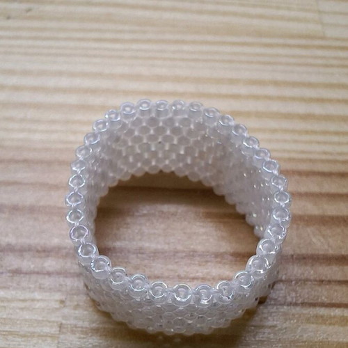Ring with Premium Miyuki Glass Beads from Japan New