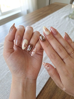 Press On Nails new with application tools