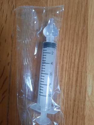 Syringe 10ml with silicone children's new