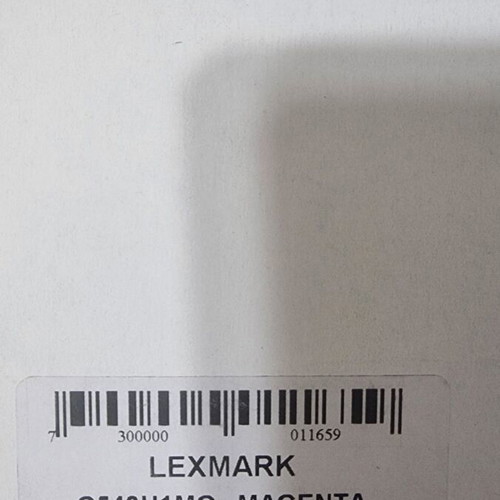 Refurbished Lexmark toner set C540H1CG CYAN, C540H1KG BLACK, C540H1YG YELLOW, C540H1MG MAGENTA 6 pcs