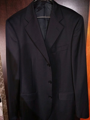 San remo dark blue jacket like new, size L