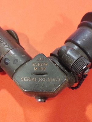 Αμερικάνικο σκοπευτικό μηχάνημα τηλεσκόπιο όλμων ELBOW Μ109 μεταχειρισμένο Β΄ΠΠ