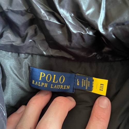 Ralph Lauren jacket used, size large, black