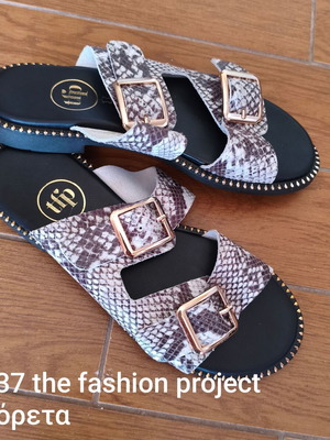 Women's sandals The fashion project new, size 37, multicolor
