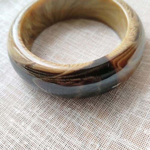 Bracelet like new, beige and brown