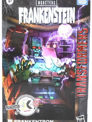 HASBRO 2023 COLLABORATIVE UNIVERSAL MONSTERS x TRANSFORMERS FRANKENTRON MISB