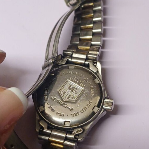 Tag Heuer vintage women's watch stainless steel quartz used