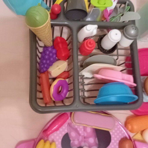 Luna kitchen playset with light and sound, 78 pieces, like new