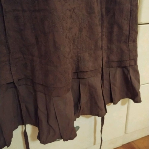 S.Oliver Midi Dress like new chocolate color with textured details