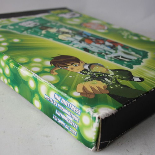 Ben 10 Cartoon Network inflatable air mattress new 148x61cm