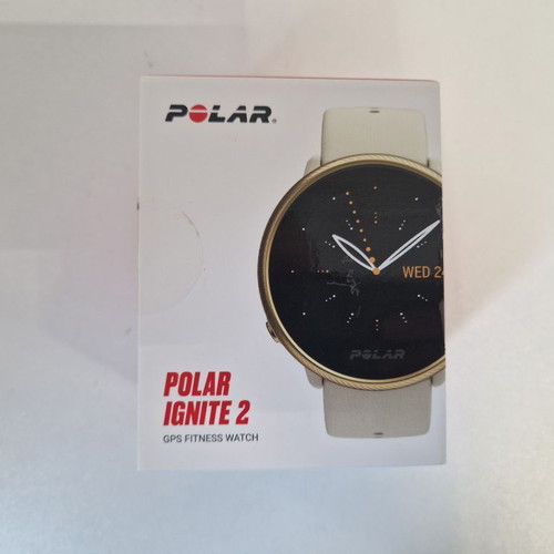 Polar Ignite 2 GPS fitness watch like new, gold