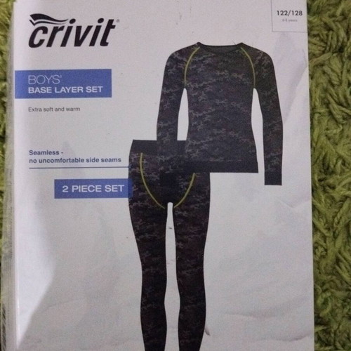 Thermal set like new for height 122/128, 6-8 years