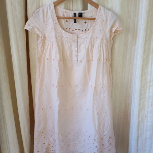 Dress pastel peach Mango like new, airy and cool