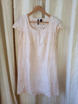 Dress pastel peach Mango like new, airy and cool