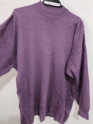 Set of 3 wool sweaters used, size L, long and wide