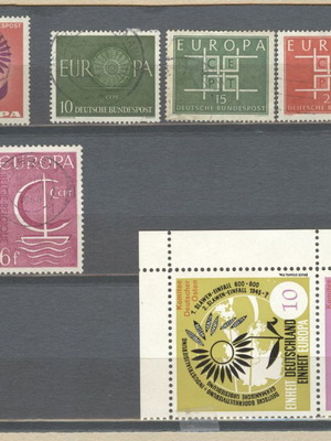 Europa pack of 100 stamps used