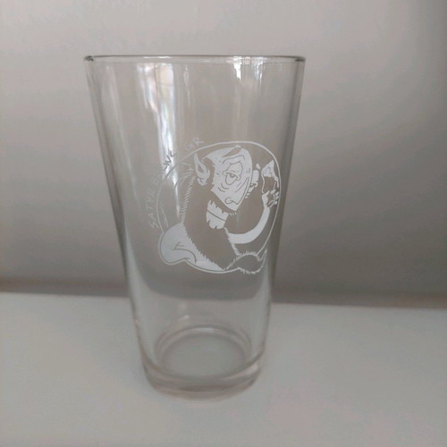 Satyr Brew collectible pint beer glass like new