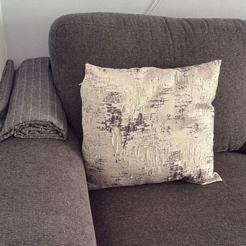 Three-seater sofa, grey