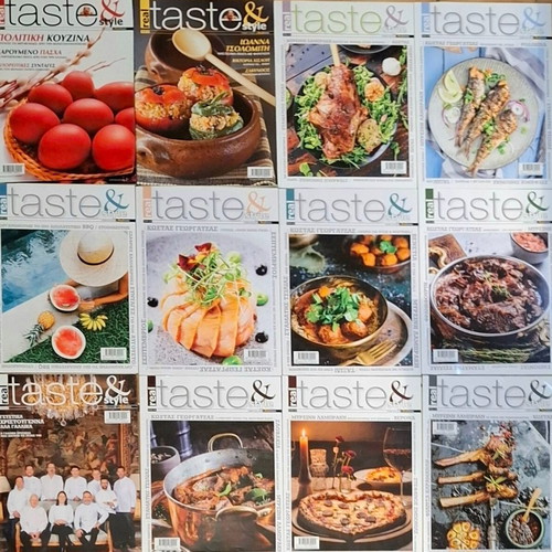 Real Taste & Style cooking magazines new, set of 36 issues