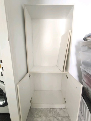 White bookcase used 70×36×180