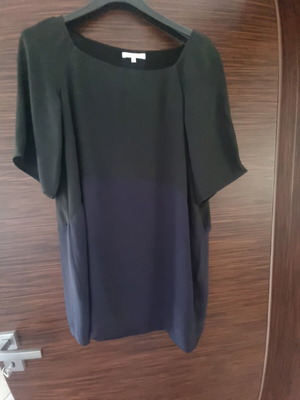 Patrizia Pepe blouse like new, size 42, black, acrylic and silk
