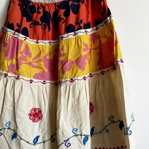 Zara girls' set used, sleeveless top and skirt for ages 13-14