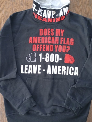 Americanino sweatshirt like new, black, boys 12-13 years