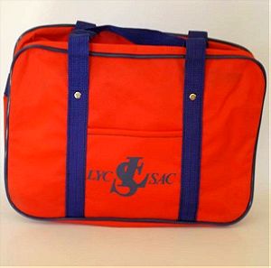 Vintage σχολική τσάντα 1980s LYC-SAC