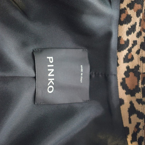 Pinko Pragmatica animalier blazer jacket like new, mixed zebra and leopard print, size IT 40