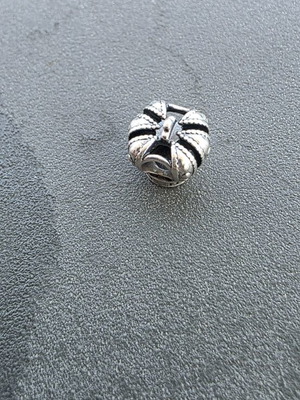 Pandora charm crown, silver
