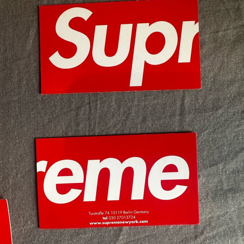 Supreme pack with bags, stickers, cards and bag new