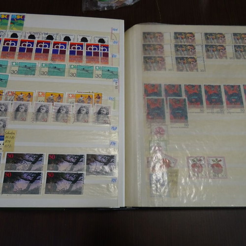 KABE Germany stamp collection in large foldable album, 32 pages