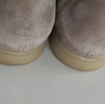 Evangelia Drosi loafers like new, suede, size 40, beige