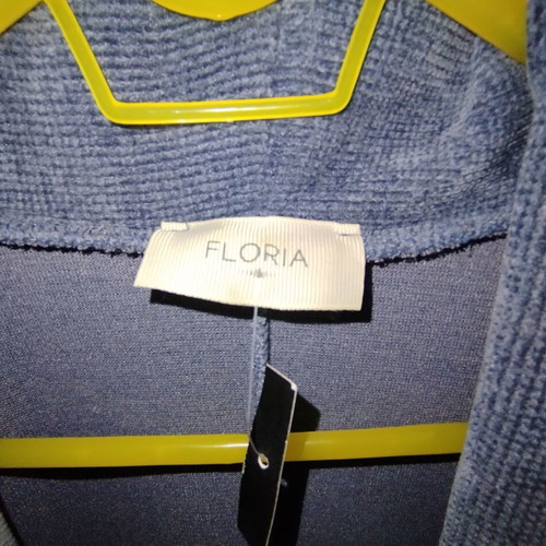 Floria women's cardigan new, light blue