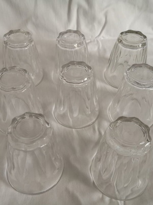 Kronos wine glasses used, pack of 8 pieces