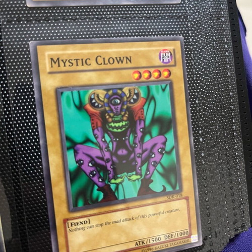 Mystic Clown Yu-Gi-Oh! card like new SDK