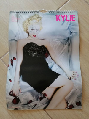 Kylie Minogue X Official Calendar 2008 used, collectible