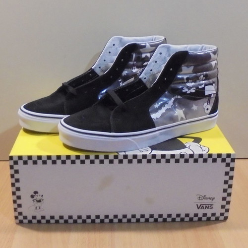 Vans Sk8-Hi Mickey Mouse Disney Plane Crazy authentic shoes size 44 new