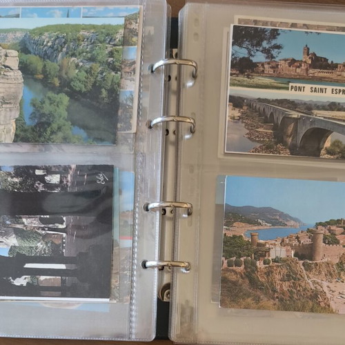 Leuchtturm hardcover album with 72 architectural postcards, like new