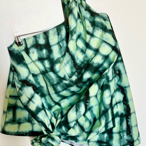 Zara one-shoulder top with tie