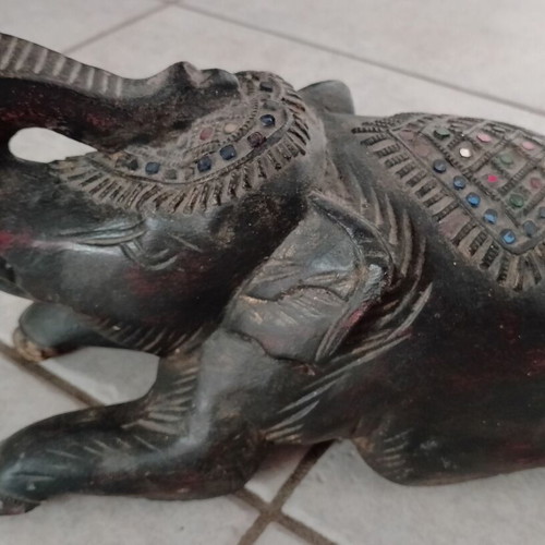 Wooden handmade decorative elephant used from Thailand