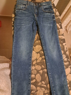 Zara Kids Skinny Fit Jeans size 122 cm for 7 years old like new, blue