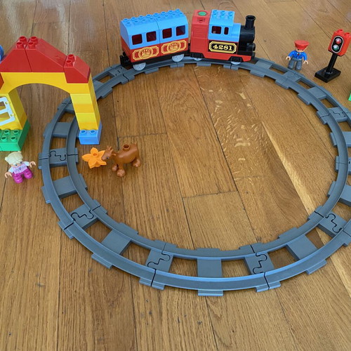 Lego Duplo My First Train Set 10507 like new, battery operated