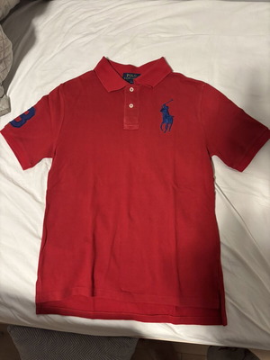 Ralph Lauren T-shirt for Kids 14-16 Years Like New, Red