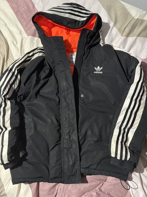 Adidas jacket, black, size small