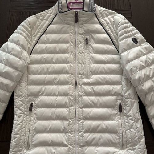 Wellensteyn Mol men's white puffer without hood, like new, size L