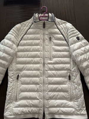 Wellensteyn Mol men's white puffer without hood, like new, size L