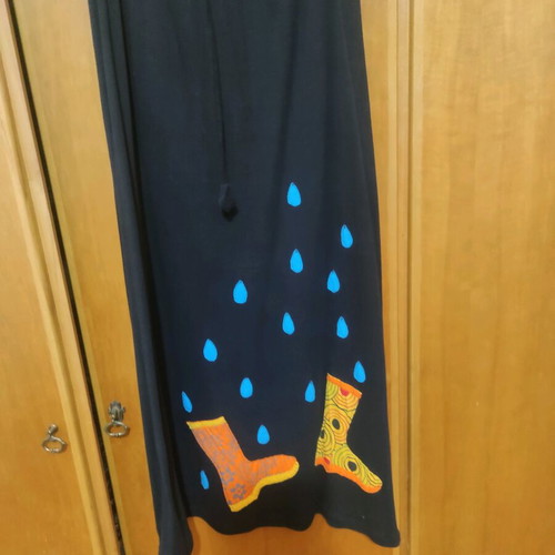 Handmade skirt like new size L-XL black